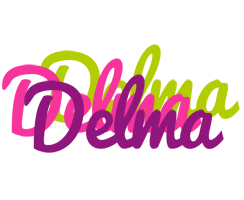 Delma flowers logo