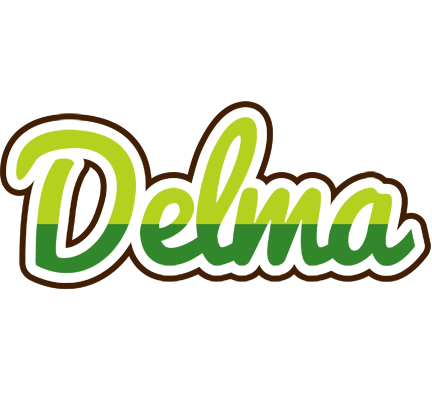 Delma golfing logo