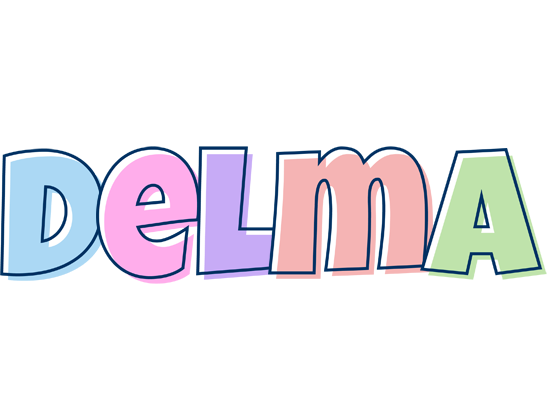 Delma pastel logo