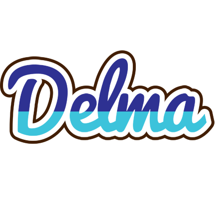 Delma raining logo