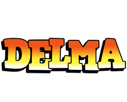 Delma sunset logo