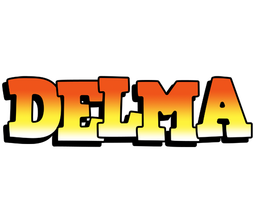 Delma sunset logo