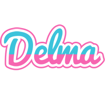 Delma woman logo