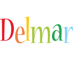 Delmar birthday logo