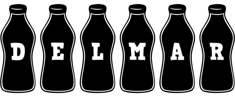 Delmar bottle logo