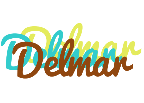 Delmar cupcake logo
