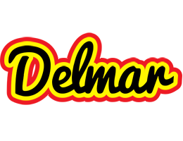 Delmar flaming logo