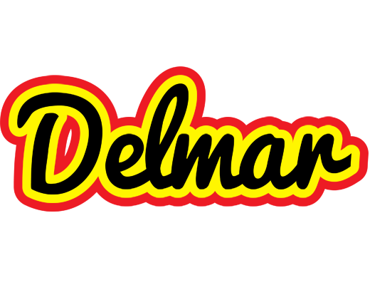 Delmar flaming logo
