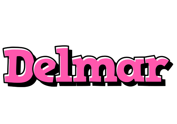 Delmar girlish logo