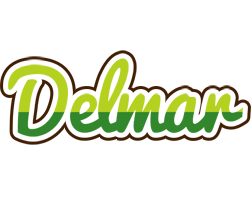 Delmar golfing logo