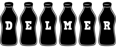 Delmer bottle logo