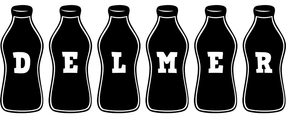 Delmer bottle logo