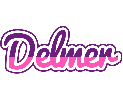 Delmer cheerful logo