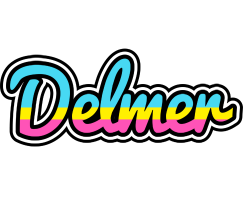 Delmer circus logo