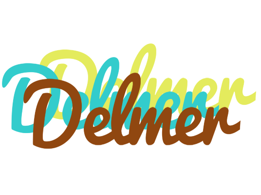 Delmer cupcake logo