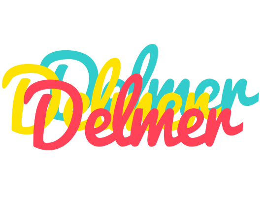 Delmer disco logo