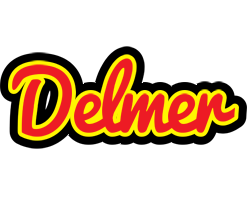 Delmer fireman logo