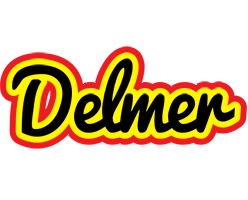 Delmer flaming logo