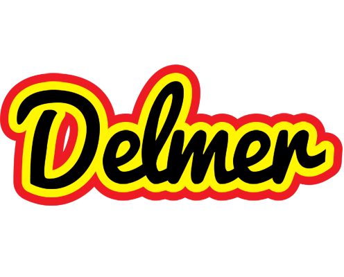 Delmer flaming logo