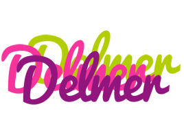 Delmer flowers logo