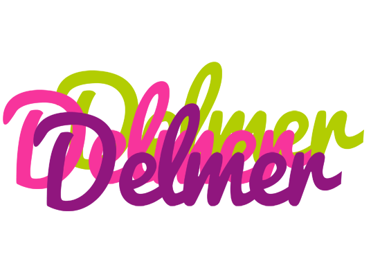 Delmer flowers logo