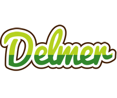 Delmer golfing logo