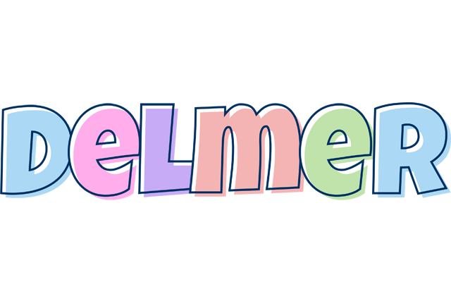 Delmer pastel logo