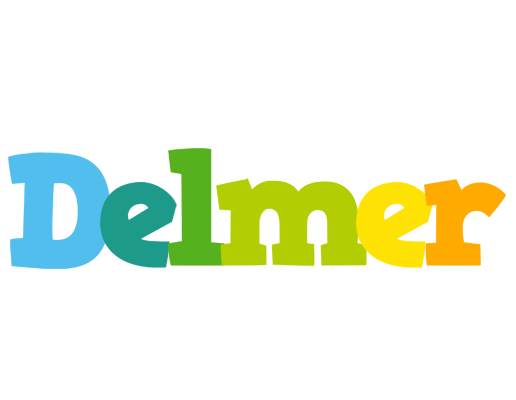 Delmer rainbows logo