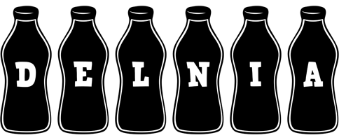 Delnia bottle logo