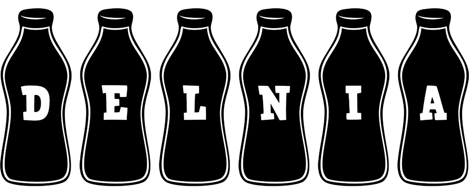 Delnia bottle logo