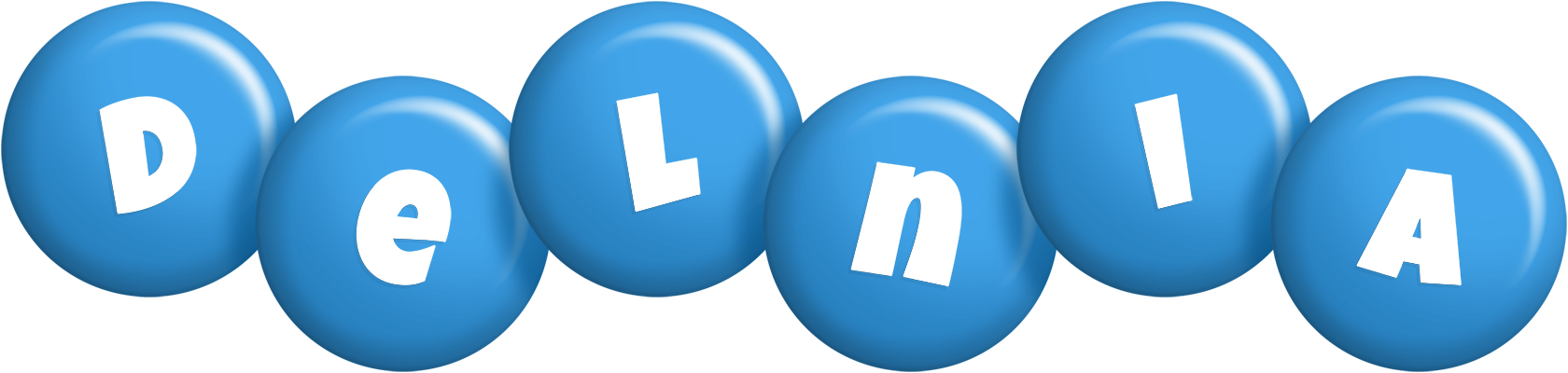 Delnia candy-blue logo