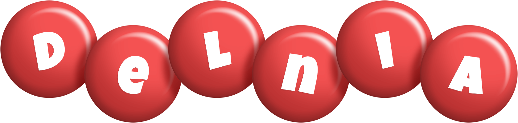 Delnia candy-red logo