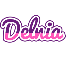 Delnia cheerful logo