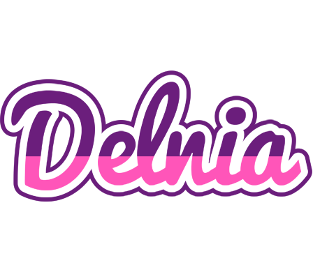Delnia cheerful logo