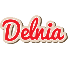 Delnia chocolate logo