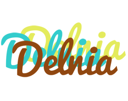 Delnia cupcake logo