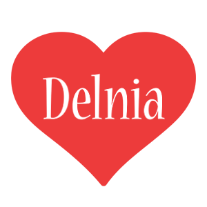 Delnia love logo