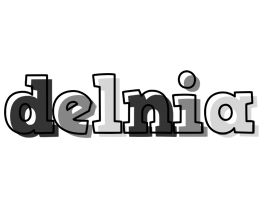 Delnia night logo