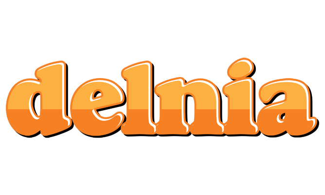 Delnia orange logo