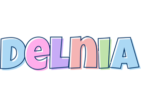 Delnia pastel logo