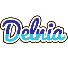 Delnia raining logo