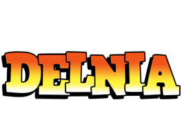 Delnia sunset logo