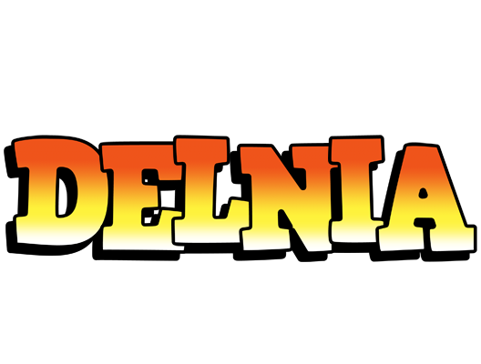 Delnia sunset logo