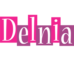 Delnia whine logo