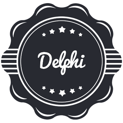 Delphi badge logo