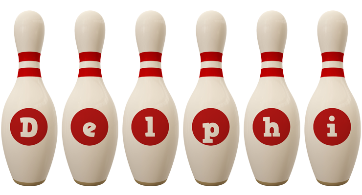 Delphi bowling-pin logo
