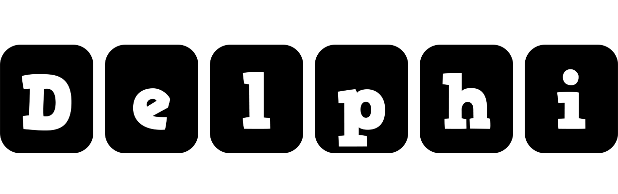 Delphi box logo