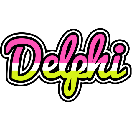 Delphi candies logo
