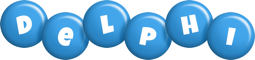 Delphi candy-blue logo