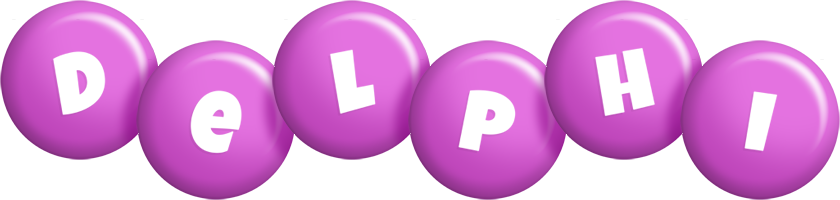 Delphi candy-purple logo